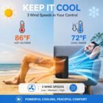 Portable Air Conditioners, 4-in-1 Mini Air Conditioner Evaporative Air Cooler, Portable AC... product image 9