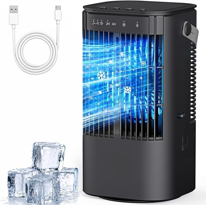 Portable Air Conditioners, 4-in-1 Mini Air Conditioner Evaporative Air Cooler, Portable AC... product image Portable Air Conditioners, 4-in-1 Mini Air Conditioner Evaporative Air Cooler, Portable AC... product image